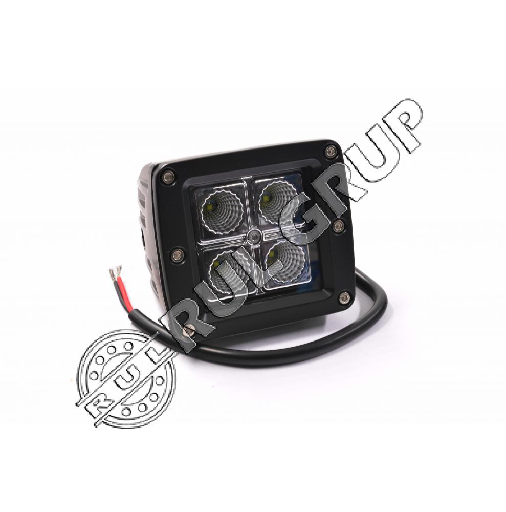 LAMPA PROIECTOR 4 LED-URI 10-90V 12W UNGHI RAD.60 BK69012F 